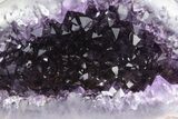 Wide, Purple Amethyst Geode - Uruguay #380278-3